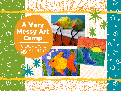 Kidcreate Studio - Eden Prairie. A Very Messy Homeschool Weekly Class (5-12 Years)